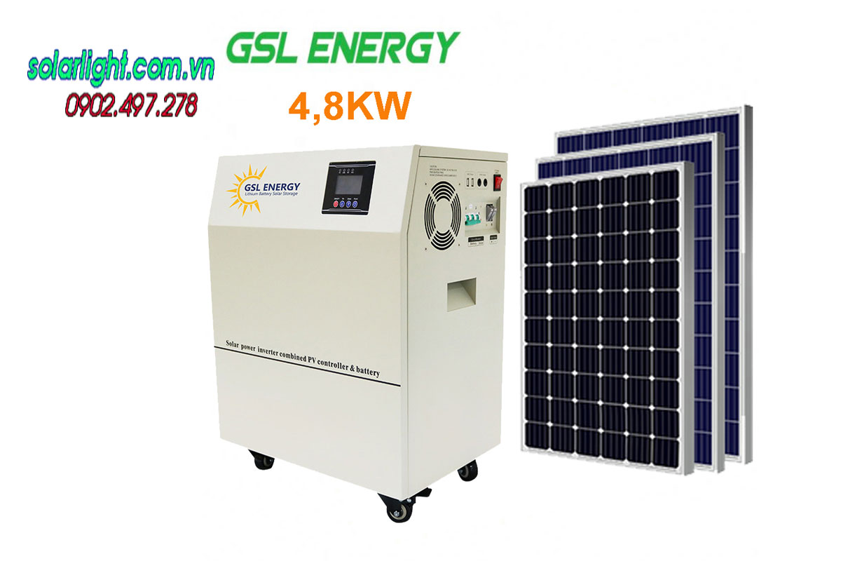 Máy phát điện năng lượng mặt trời GSL 4,8kw